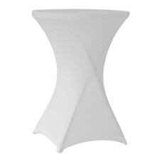 Чехол для коктейльного стола (столешница+основание) белый